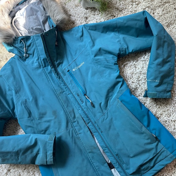 Columbia windbreaker hiking outdoors sports warm lightweight women’s jac… - Picture 2 of 3